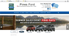 Desktop Screenshot of pinesford.com